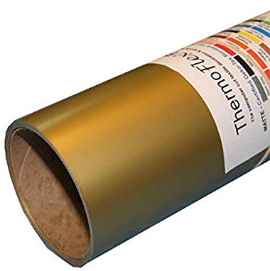 Specialty Materials ThermoFlexPLUS Glossy Gold - Specialty Materials ThermoFlex PLUS Heat Transfer Film